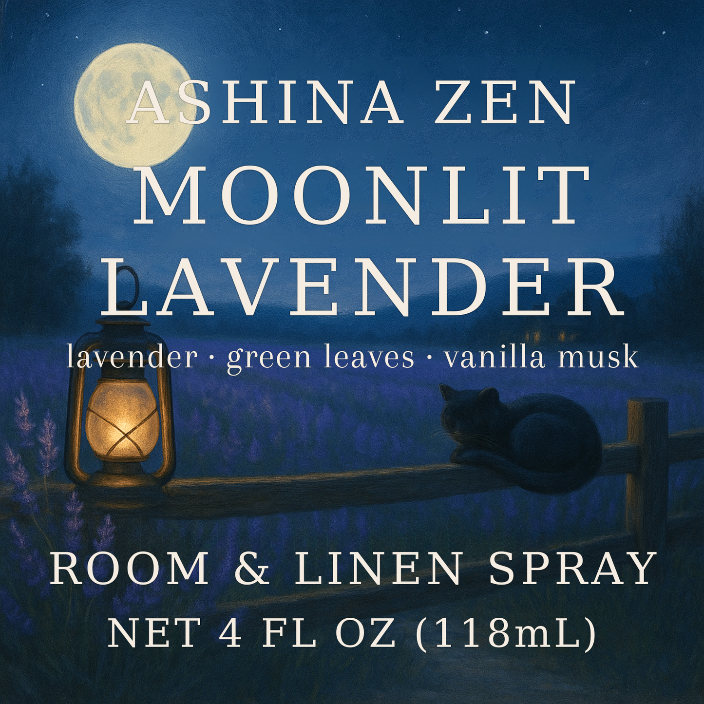 Moonlit Lavender – Room & Linen Spray (4 oz)
