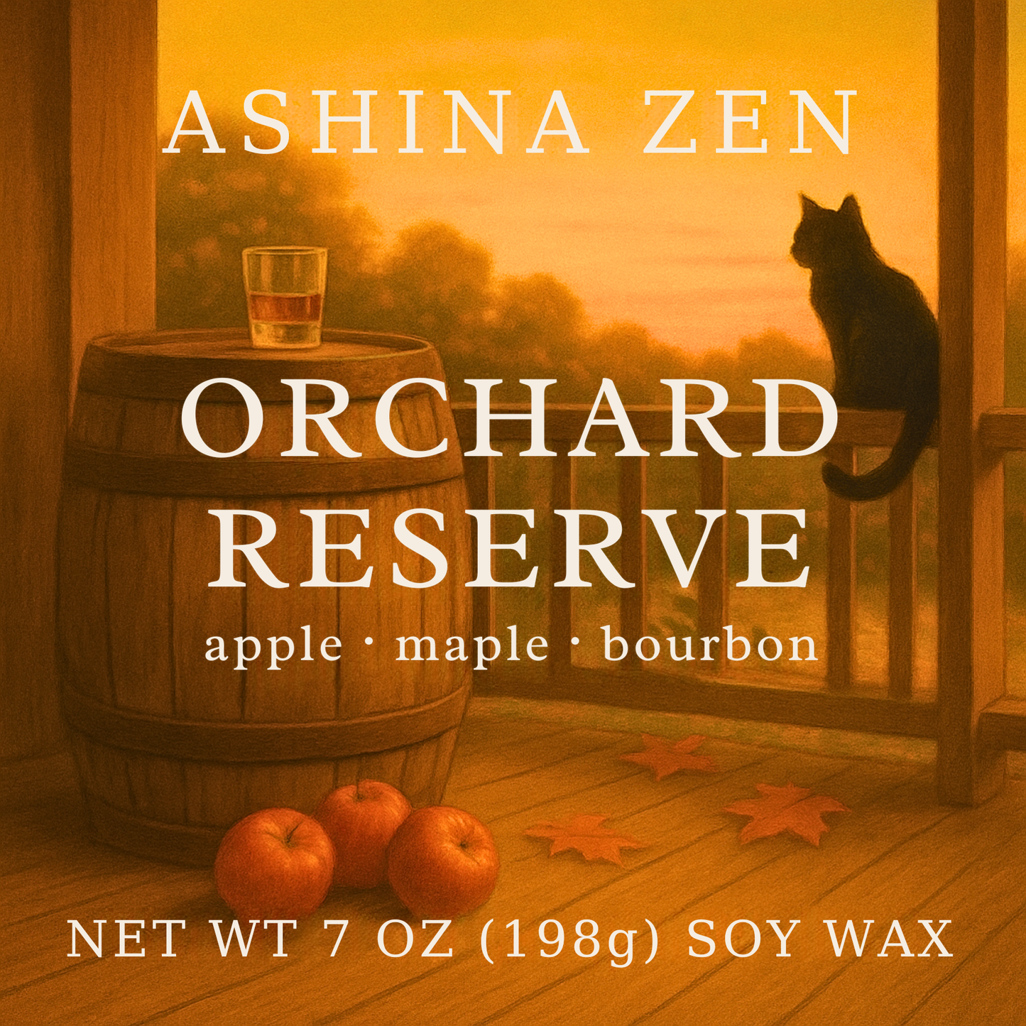 Orchard Reserve Soy Candle – 9oz