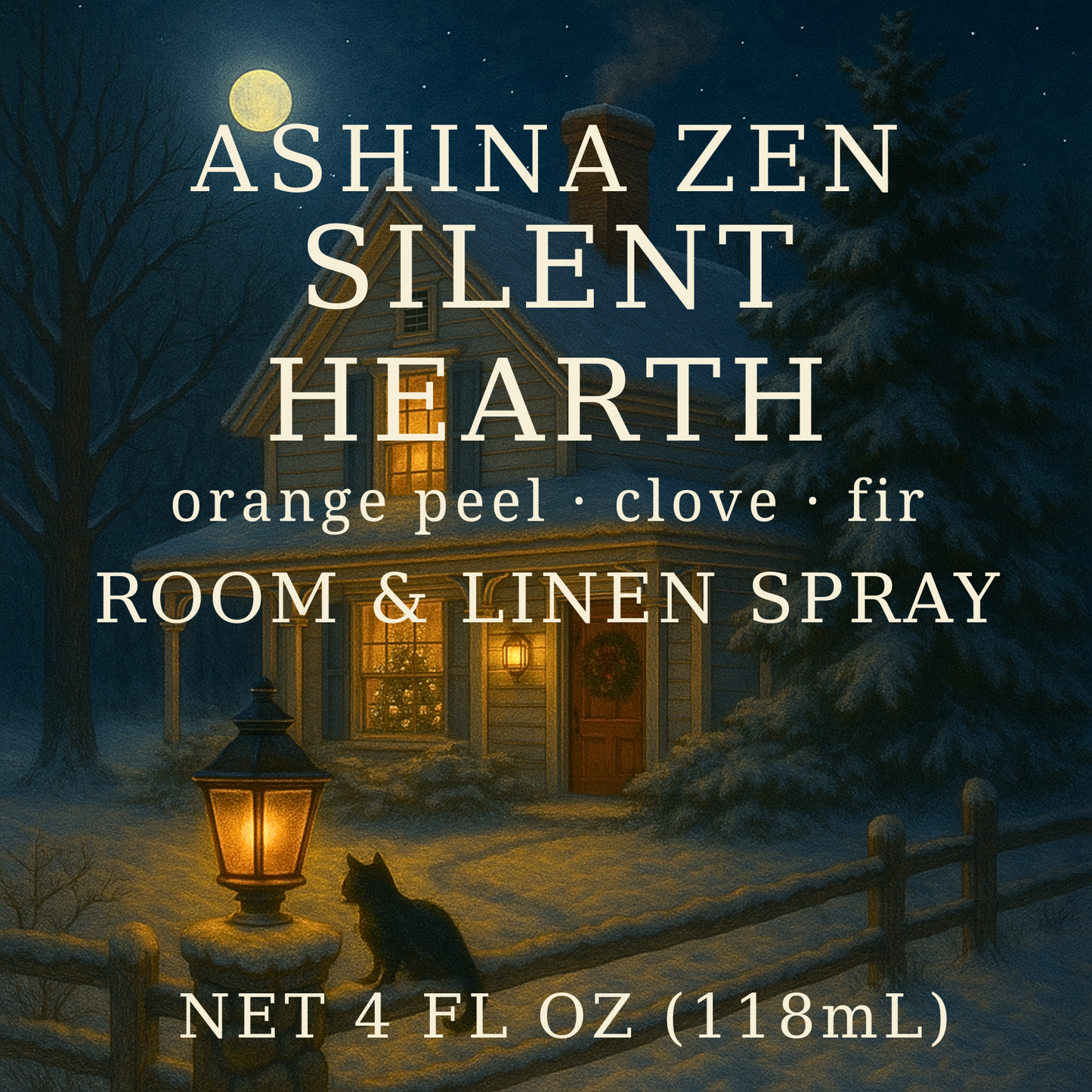 Silent Hearth – Room & Linen Spray (4 oz)