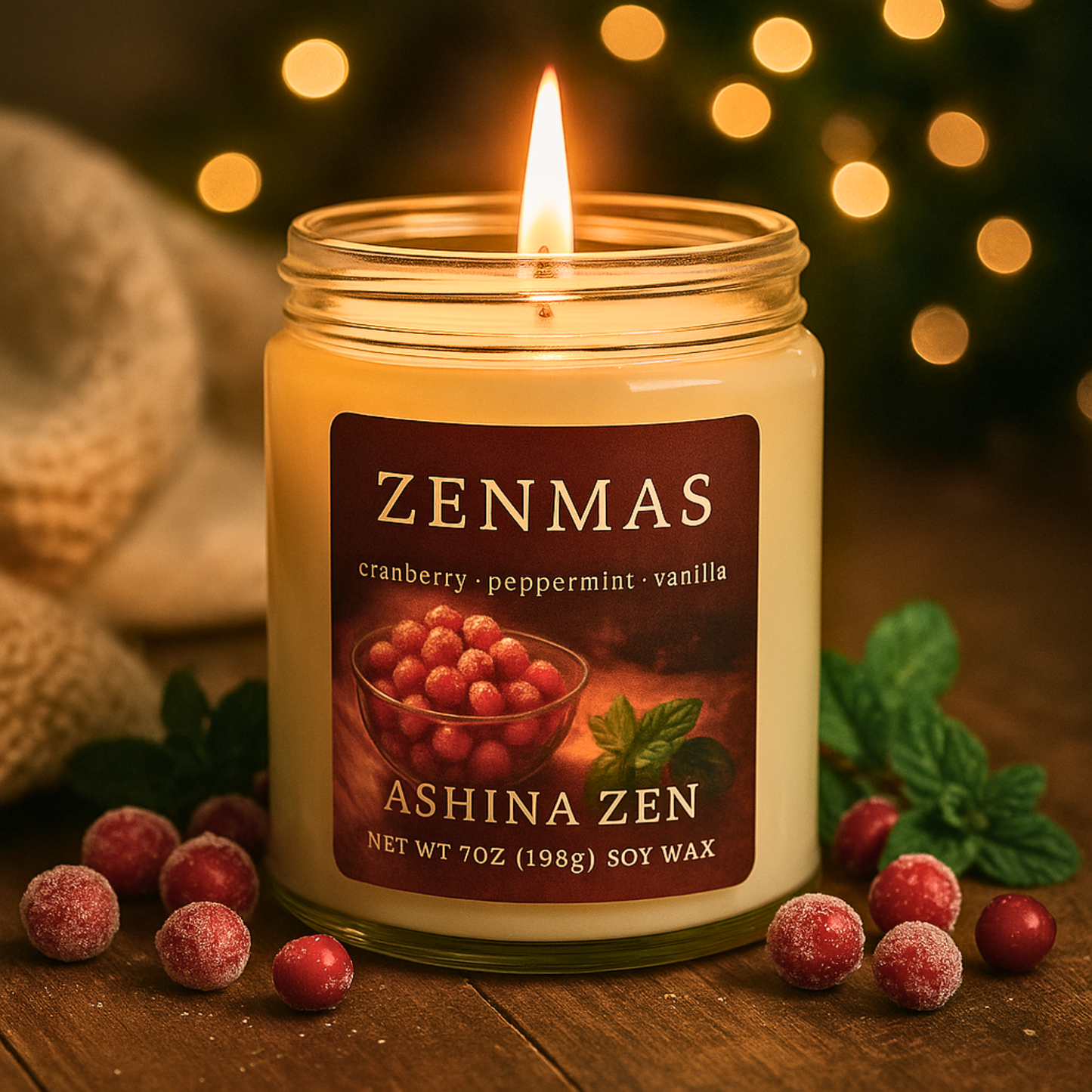 Zenmas Soy Candle – 9oz