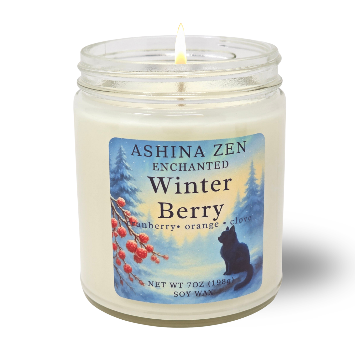 Enchanted Winter Berry Soy Candle – 9oz