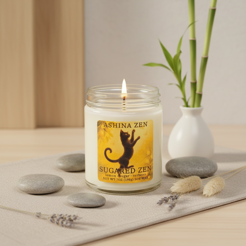 Sugared Zen Soy Candle – 9oz