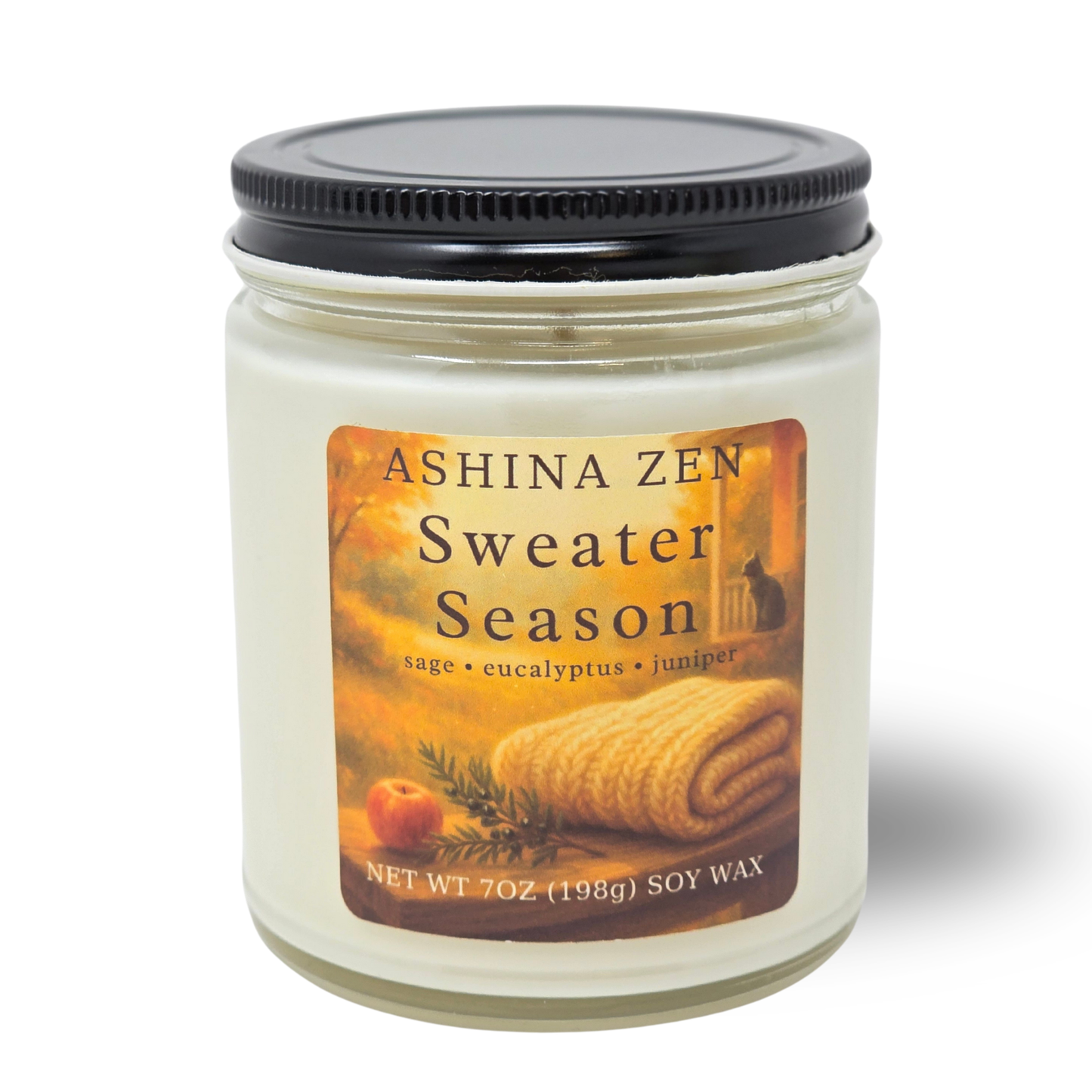 Sweater Season Soy Candle – 9oz